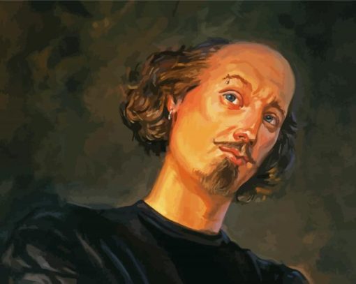 Cool Shakespeare paint by number