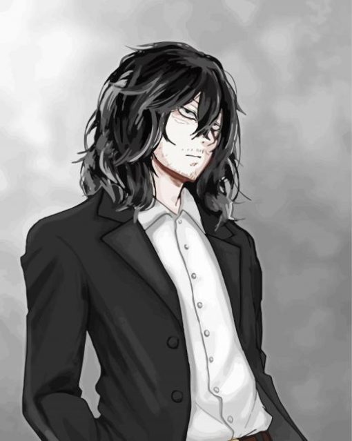Cool Aizawa paint by number