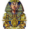 Cool Egyptian Pharaoh paint by numbers