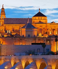 Cordoba Cathedral paint by numbers