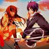 Cute Noragami Anime paint by number