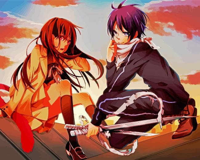 Noragami Anime Paint By Numbers 