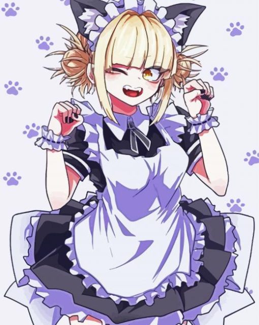 Cute Toga paint by number