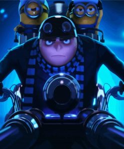 Despicable Me Animated Film paint by number