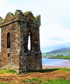 Dingle Ancient Ruins paint by number