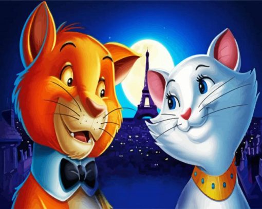 Disney The Aristocats paint by number