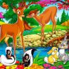 Disney Animated Movie Bambi paint by number