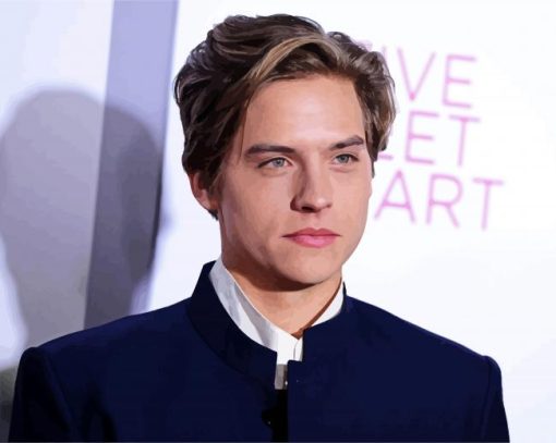 Dylan Sprouse paint by number
