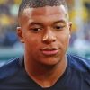 Footballer Player Kylian Mbappe paint by numbers