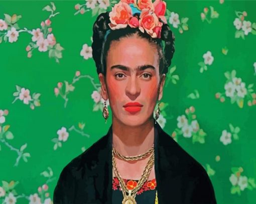 Frida Kahlo paint by number