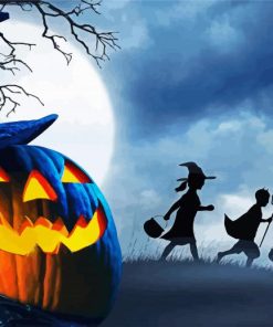 Halloween Night paint by number