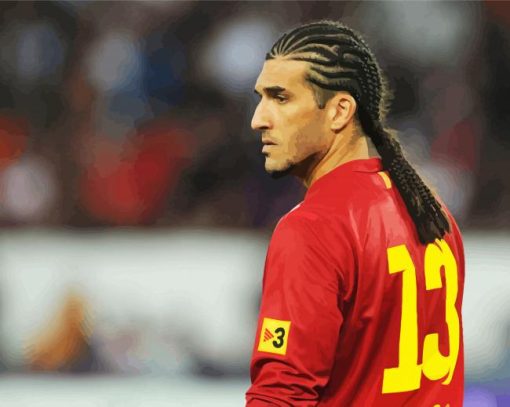Jose Manuel Pinto Footballer paint by number