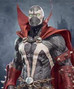 King Spawn Character paint by numbers