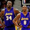 Lakers Shaquille O Neal And Kobe Bryant paint by number