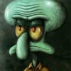 Mad Squidward paint by number