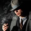 Mafia Man Smoking paint by number
