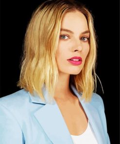 Margot Robbie paint by number