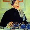 Mary Cassat Lady At The Tea Table paint by numbers