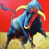 Matador Bull paint by numbers