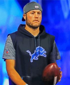 Matthew Stafford paint by numbers