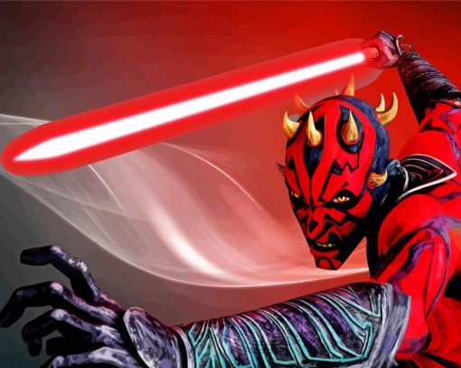 Maul paint by number