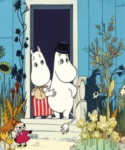 Moomins Characters paint by numbers