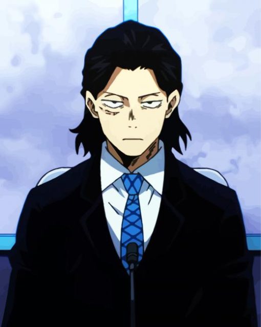 My Hero Academia Character Aizawa paint by number