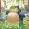 My Neighbor Snorlax paint by numbers