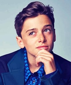 Noah Schnapp Young Actor paint by numbers