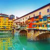 Ponte Vecchio Florence paint by number