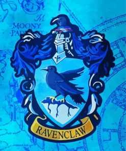 Ravenclaw Harry Potter paint by numbers