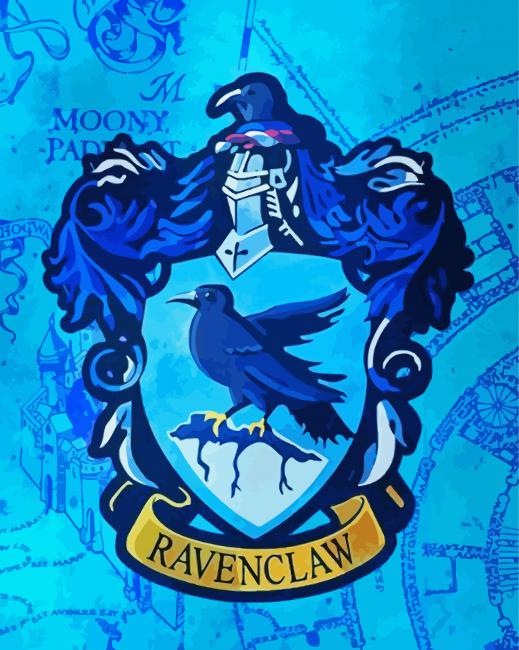 Ravenclaw Harry Potter Paint By Numbers - PBN Canvas
