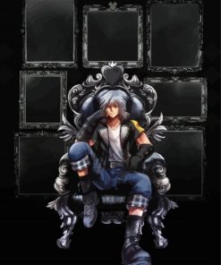 Riku Game Character Art paint by number