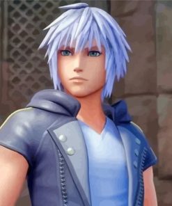 Riku Game Character paint by number