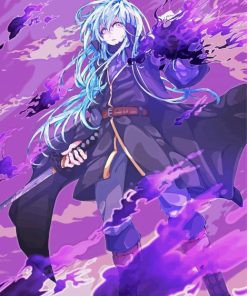 Rimuru Tempest Art paint by numbers