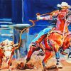 Rodeo paint by numbers