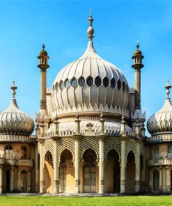 Royal Pavilion In Brighton paint by number