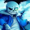 Sans Undertale Game paint by numbers