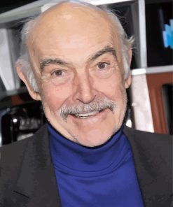 Sean Connery Celebrity paint by number