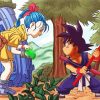 Son Goku And Bulma paint by number