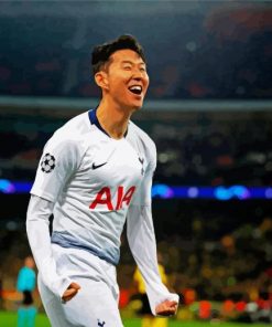 Son Heung Min Sonaldo paint by numbers