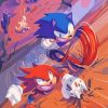 Sonic And Knuckles paint by number