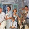 The Comedy Drama The Durrells paint by numbers