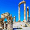 Temple Of Hercules Amman paint by numbers
