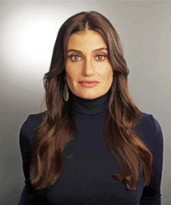 The Actress Idina Menzel paint by number