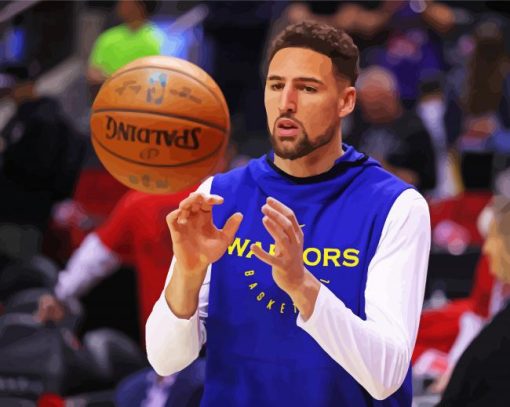 The Basketball Klay Thompson paint by numbers