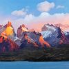 Torres Del Paine National Park Andes paint by numbers