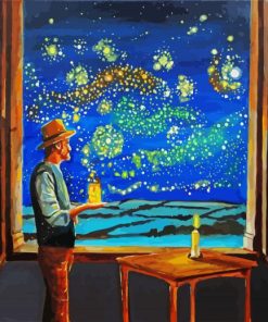 Van Gogh The Starry Night paint by number