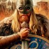 Viking Man paint by numbers