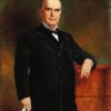 Vintage William McKinley paint by number